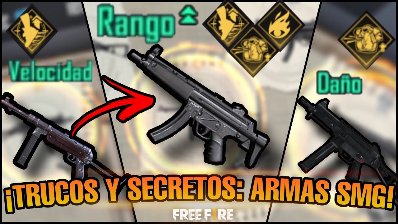 Armas ocultas en Free Fire 1