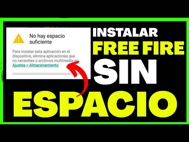 Como descargar Free Fire sin tener que borrar nada