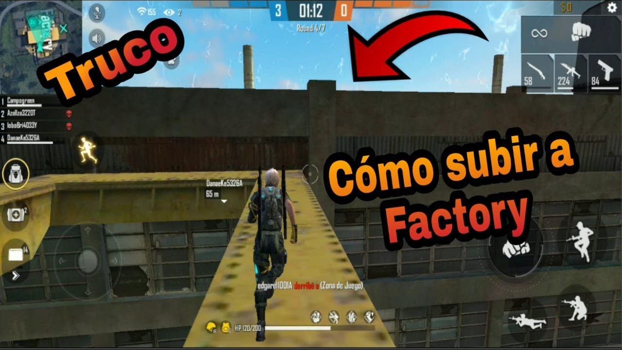 Como subir a Factory en Free Fire