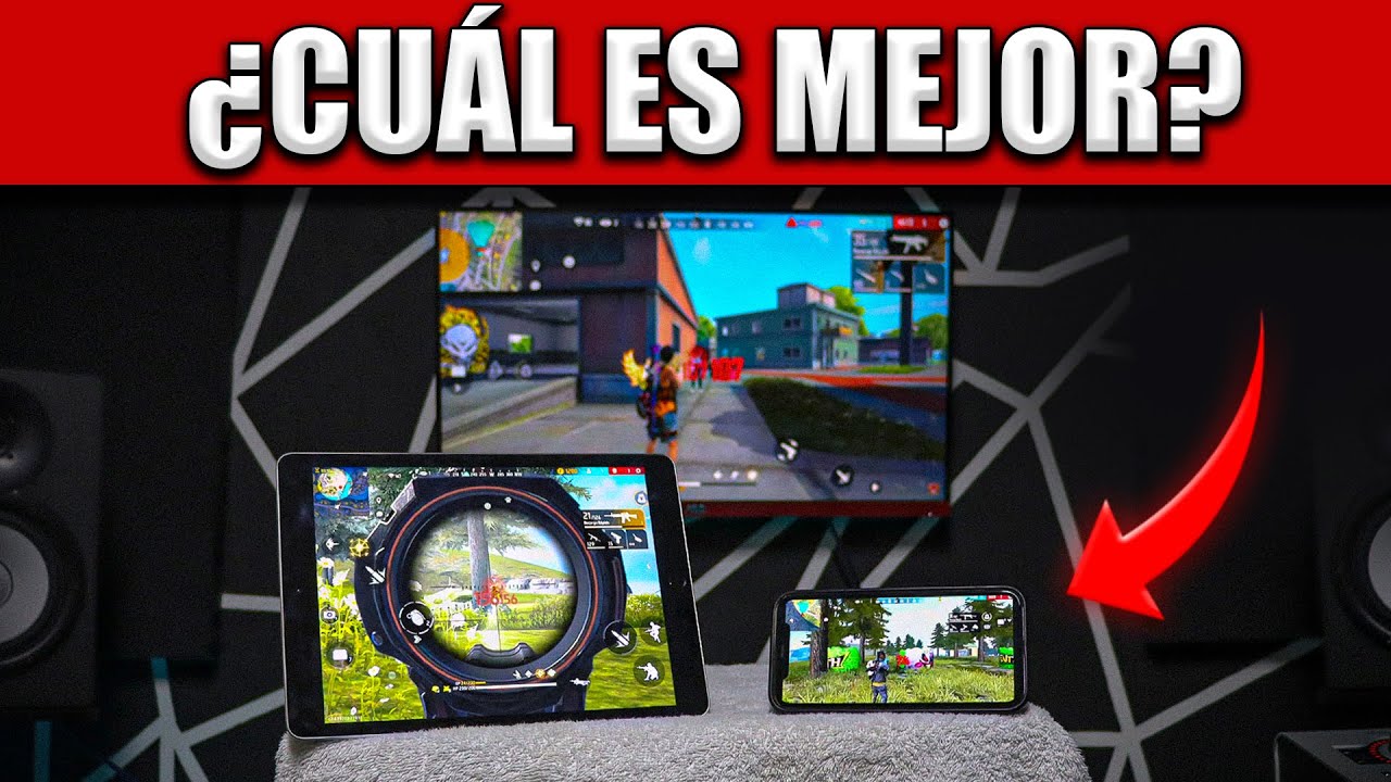 Es mejor jugar Free Fire en PC o en celular