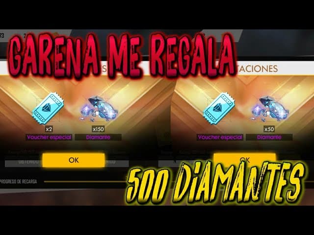 Garena regala 500 diamantes