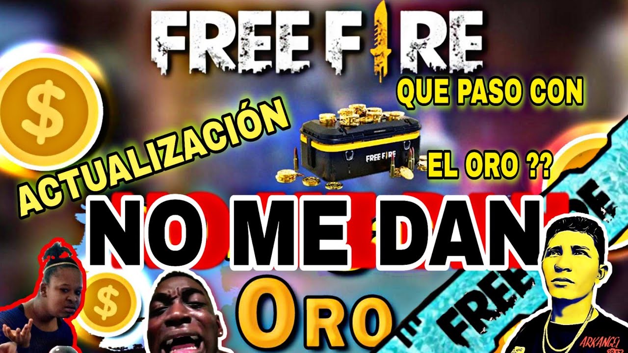 Por que no recibo oro en Free Fire