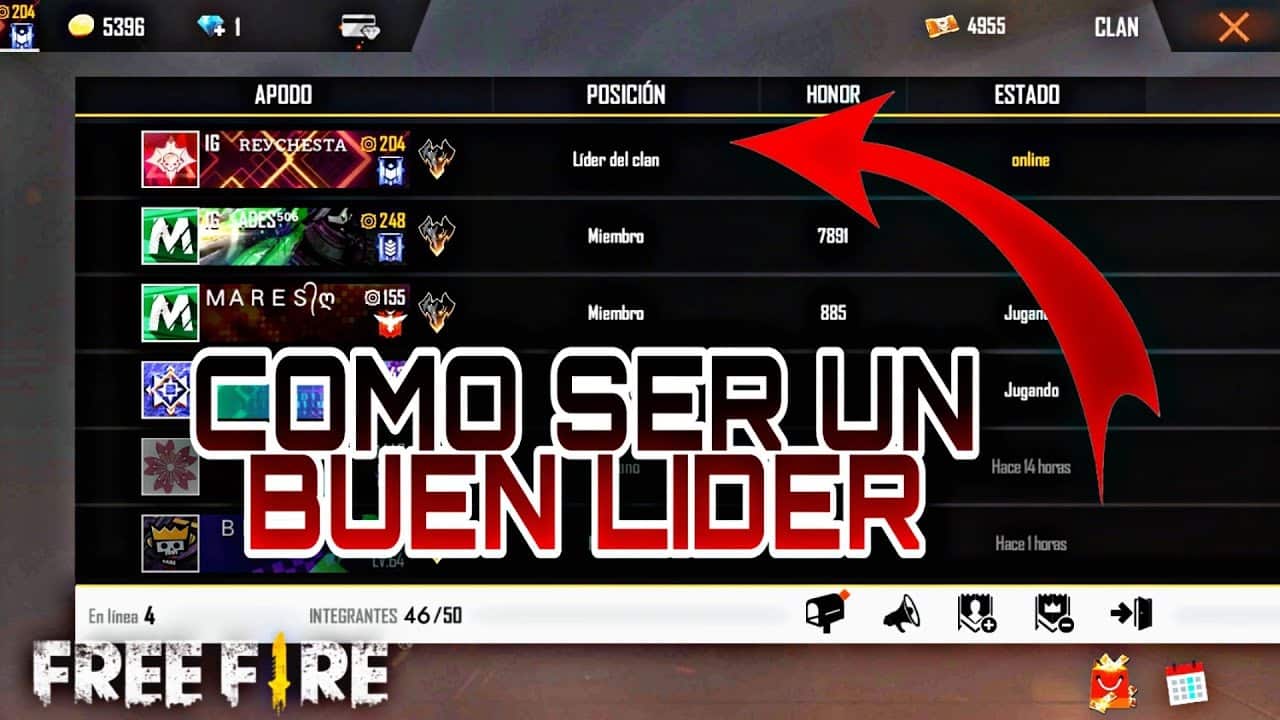 Reglas para un clan de Free Fire 1