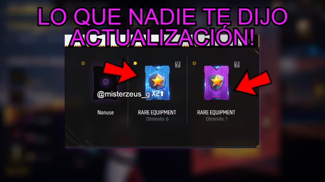 Tarjeta doble de puntos de rango Free Fire