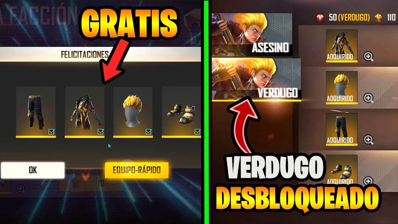 conoce como desbloquear y utilizar el skin de fuego nocturno gratis en free fire