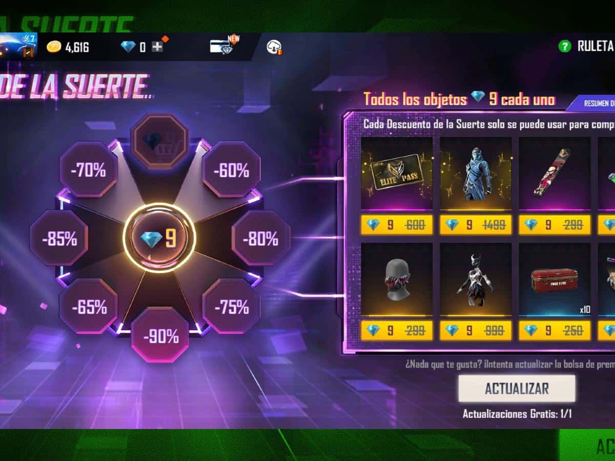 consigue un descuento de la suerte en free fire y mejora tu experiencia de juego