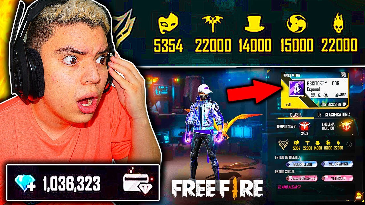 los id de free fire mas populares descubre los youtubers mas destacados