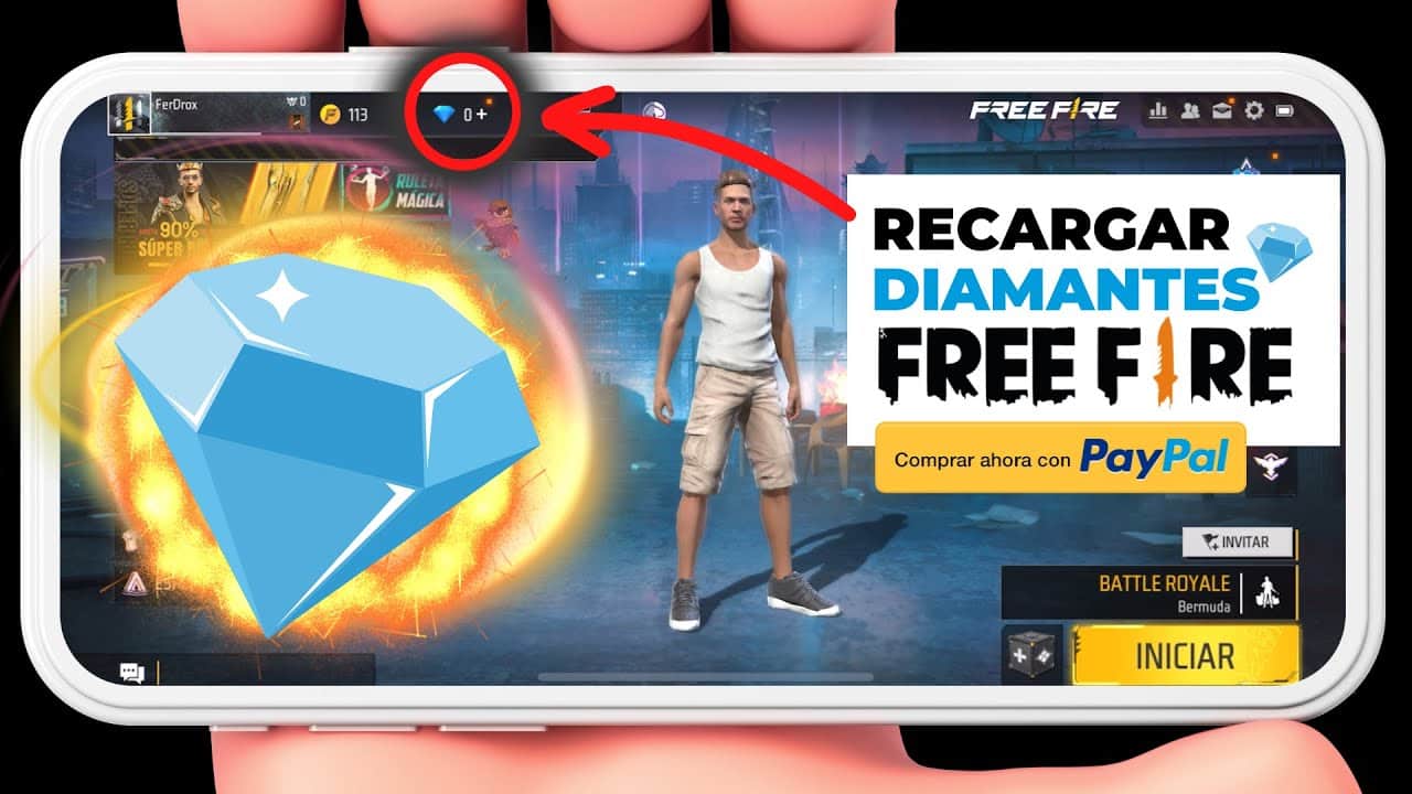 recarga diamantes en free fire todo sobre la pagina oficial y como obtenerlos gratis