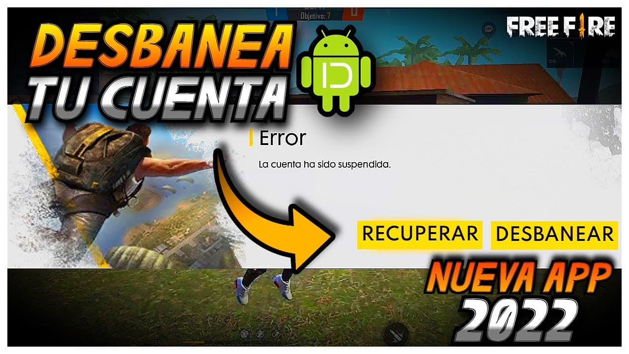 recupera tu cuenta de free fire suspendida en 3 sencillos pasos