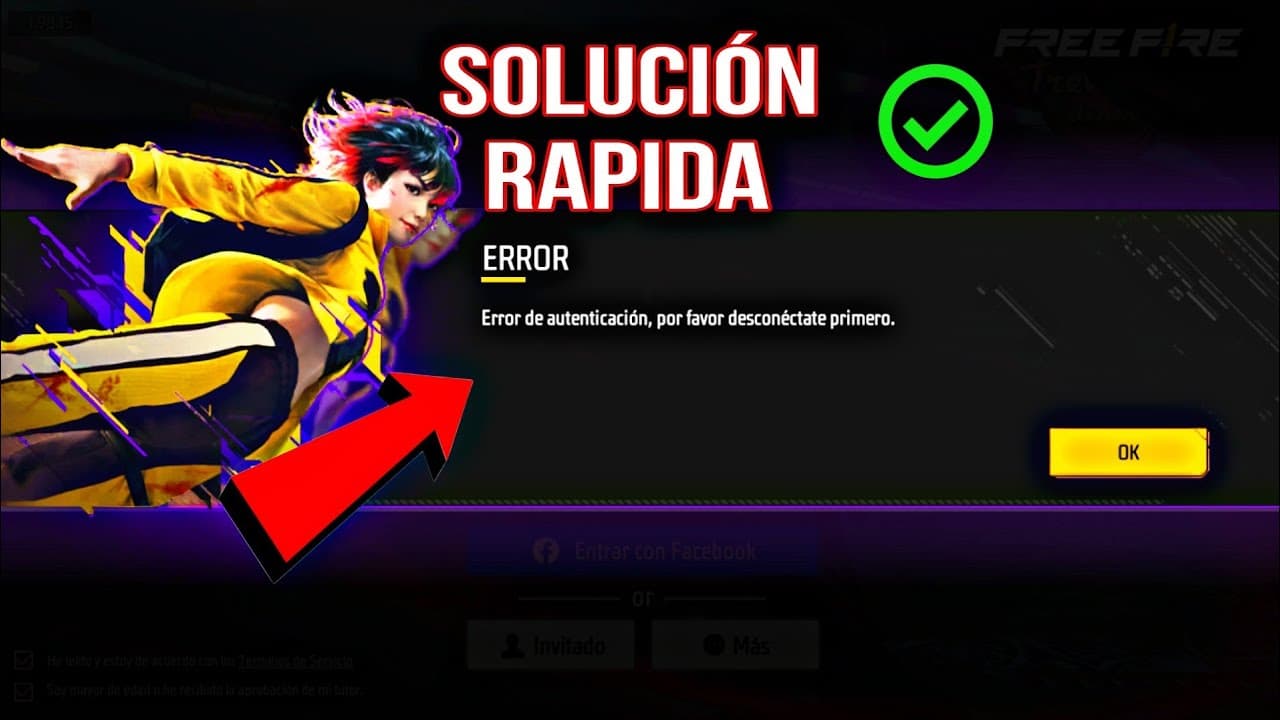 Solución Cómo resolver problemas de errores en Free Fire