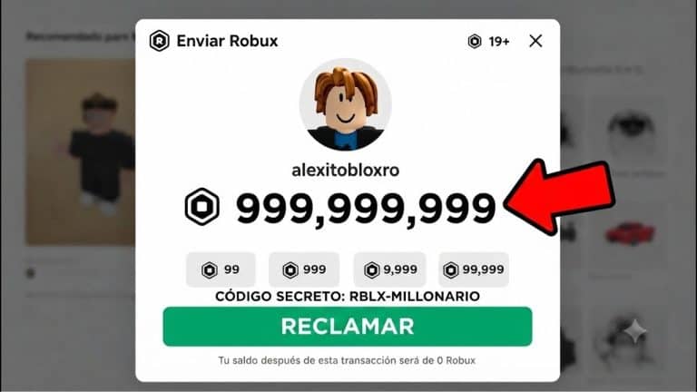 Cómo canjear códigos de Robux gratis
