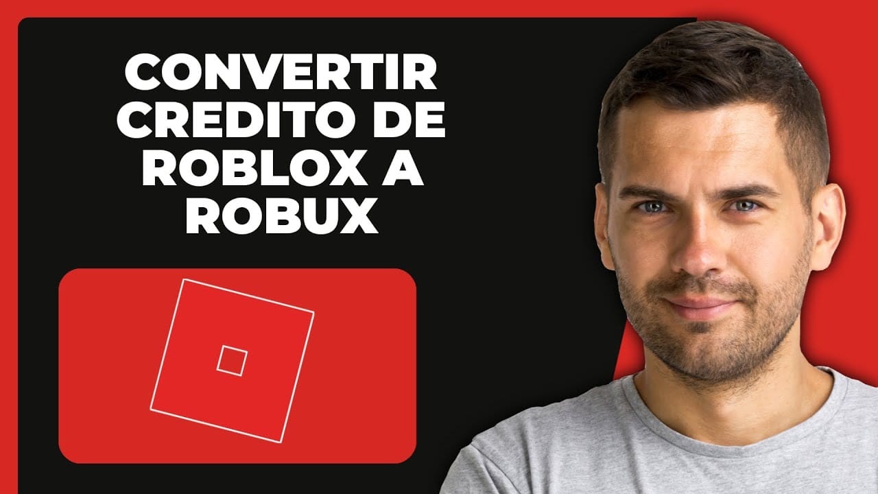 Cómo convertir créditos a Robux