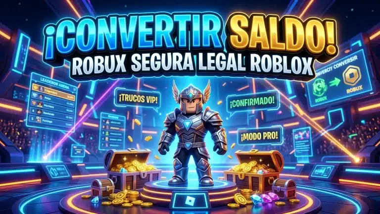 Cómo convertir el saldo de Roblox a Robux: guía segura y legal