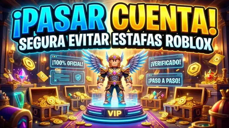 Cómo pasar una cuenta de Roblox: guía segura para evitar estafas