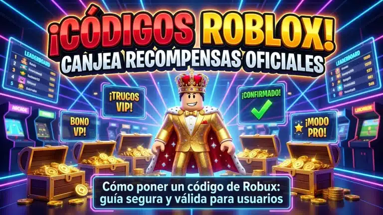 Cómo poner un código de Robux: guía segura y válida para usuarios