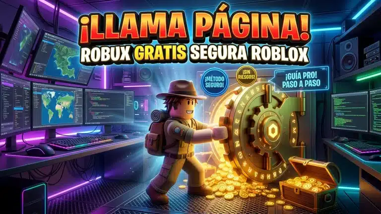 Cómo se llama la página para conseguir Robux gratis: guía segura