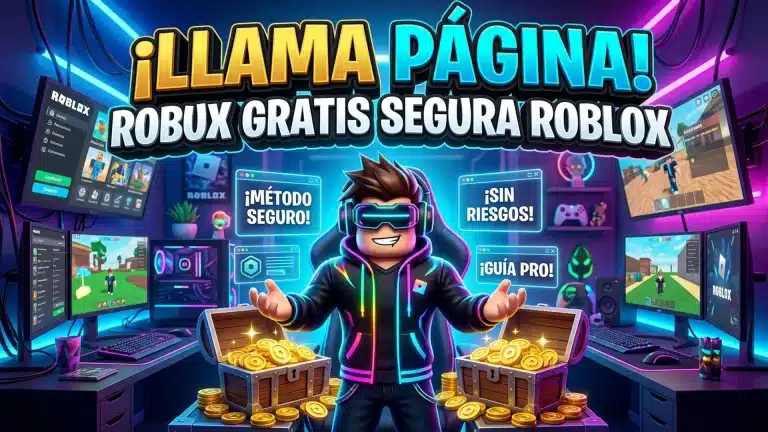 Cómo se llama la página que da Robux gratis: guía segura