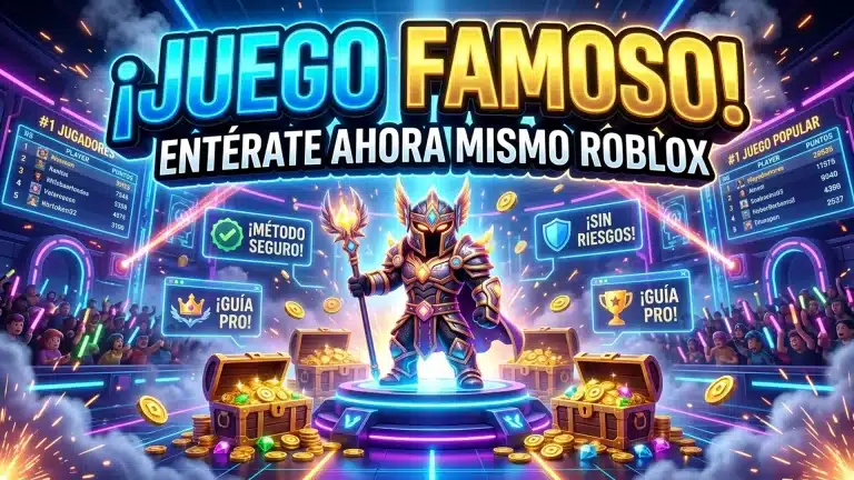¿Cuál es el juego más famoso de Roblox? Entérate ahora mismo
