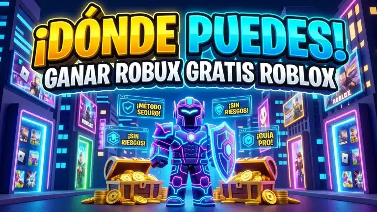 Dónde puedes ganar Robux gratis: opciones seguras para Roblox