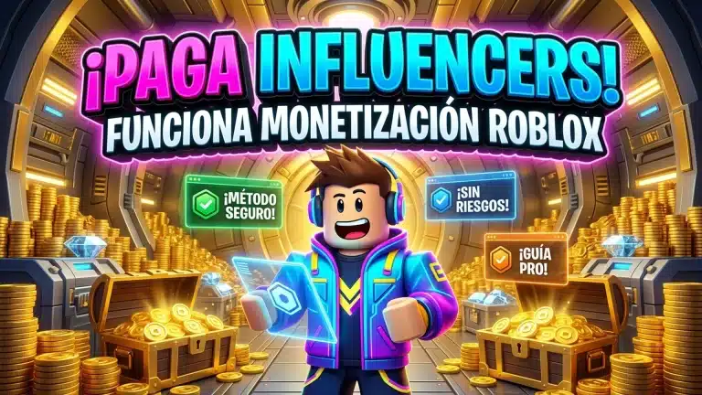 Roblox paga a los influencers: cómo funciona la monetización